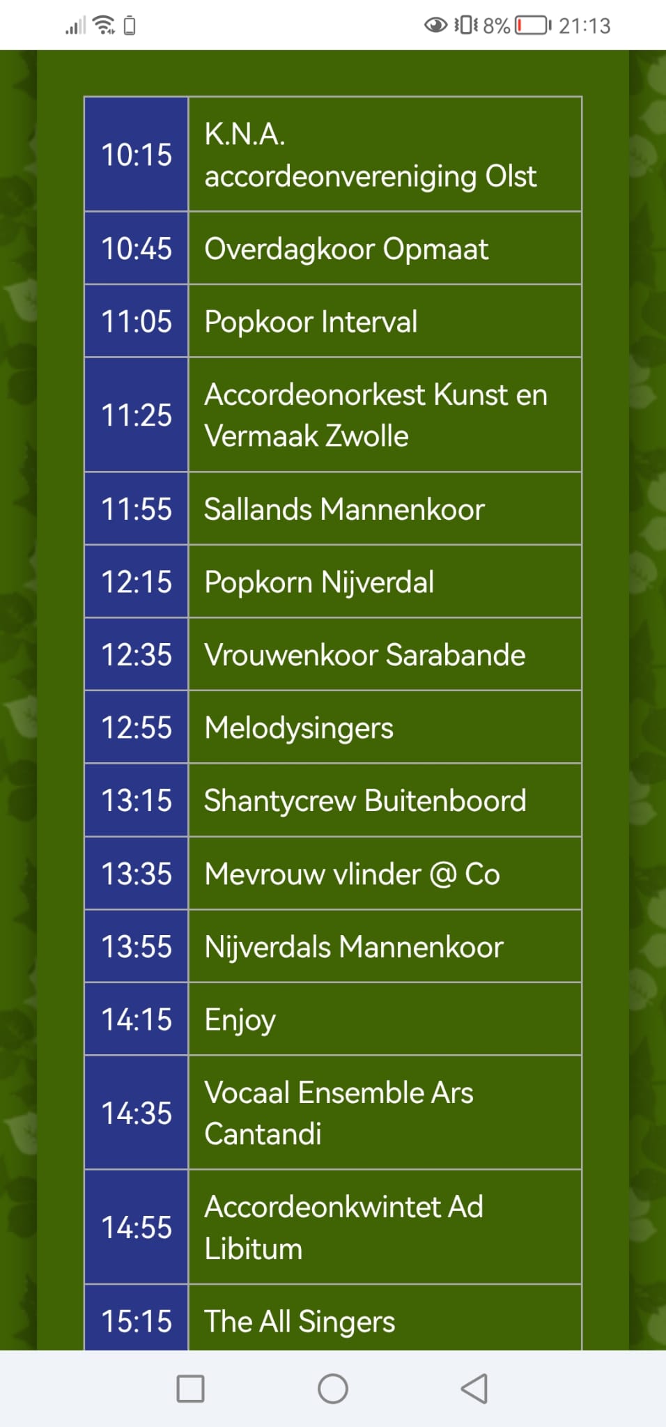 Muziekestafette Heino